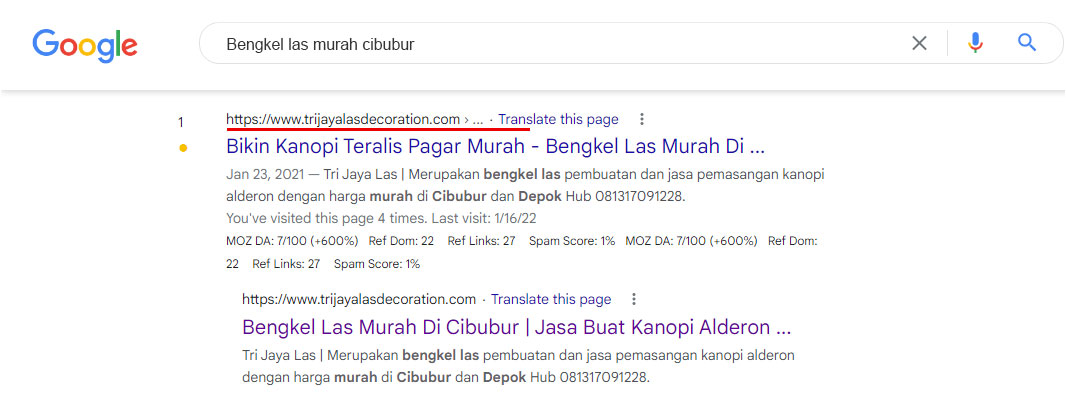 bengkel las murah cibubur