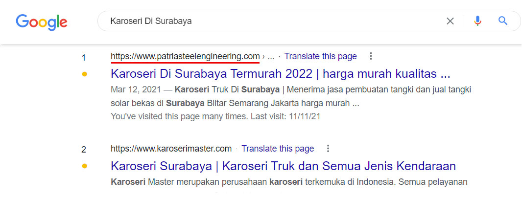Testimoni jasa seo terpercaya